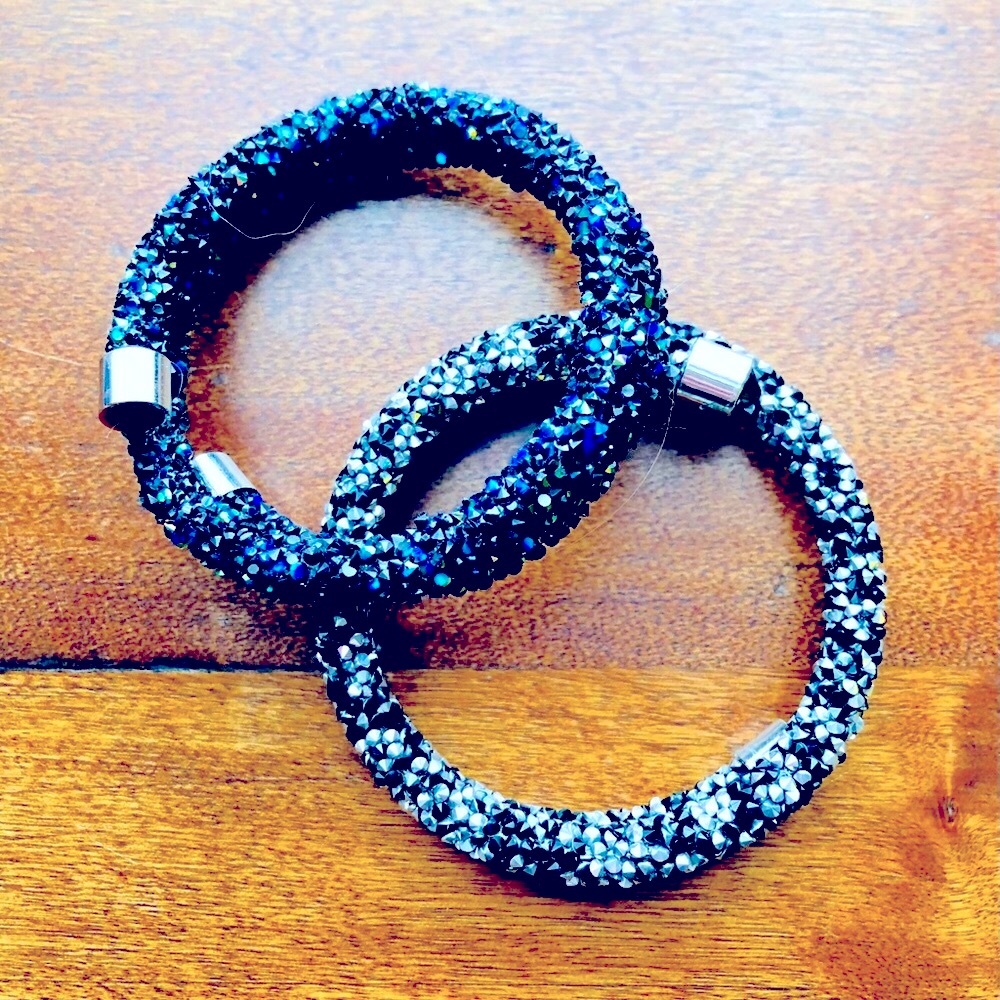 🌎Crystal Wrap Bracelet&Earrings!🌍
